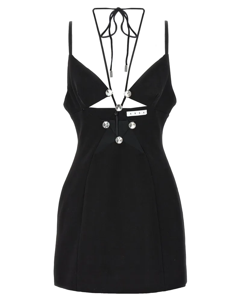 Area Bereich "Star Cut Out" Kleid Black