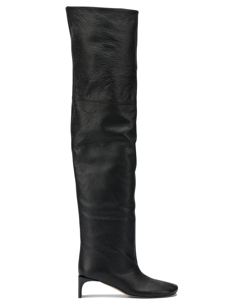 Max Mara Overknee-Stiefel 45 mm Black