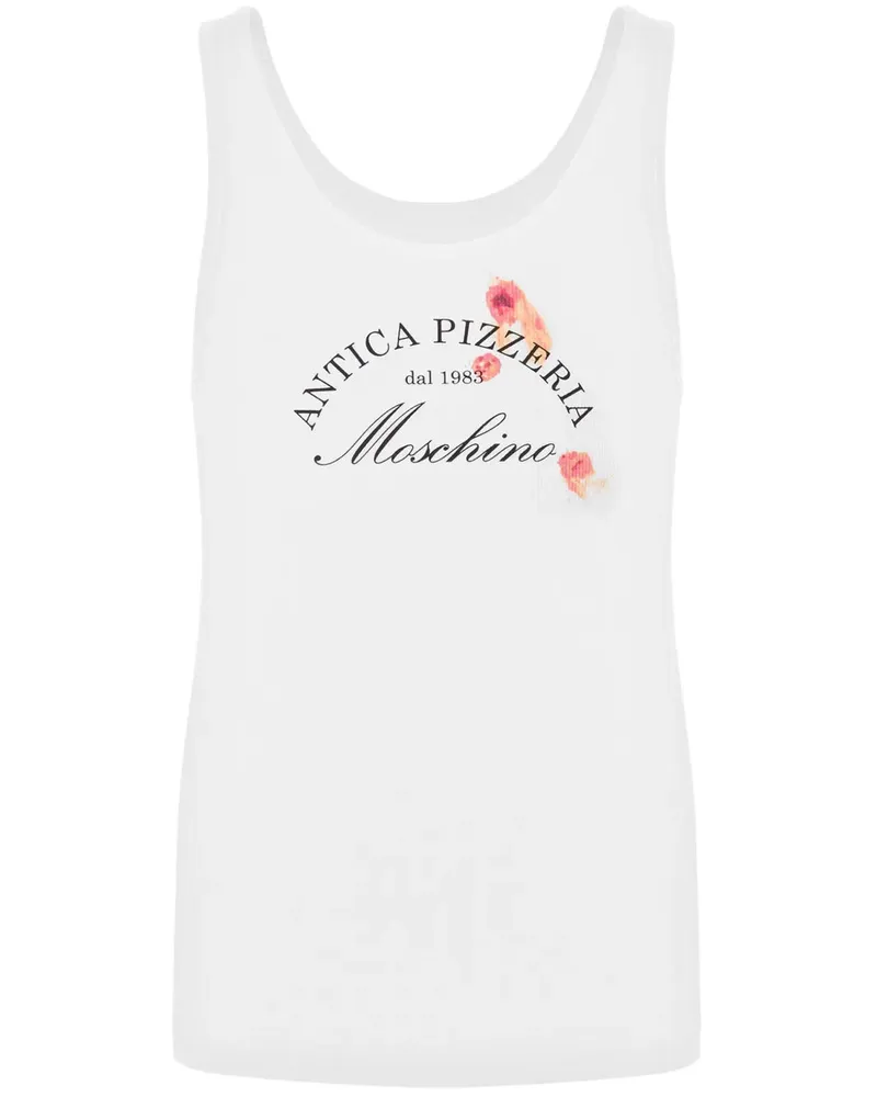Moschino gedrucktes Tanktop 1001