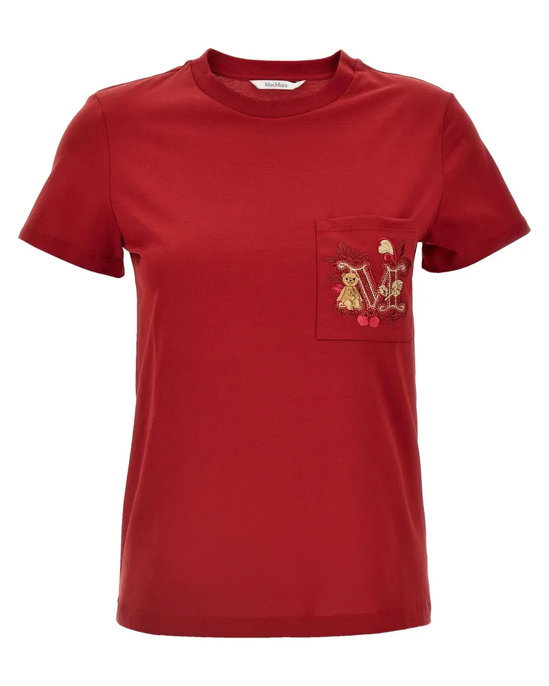 Max Mara Nunzio' T -Shirt Red