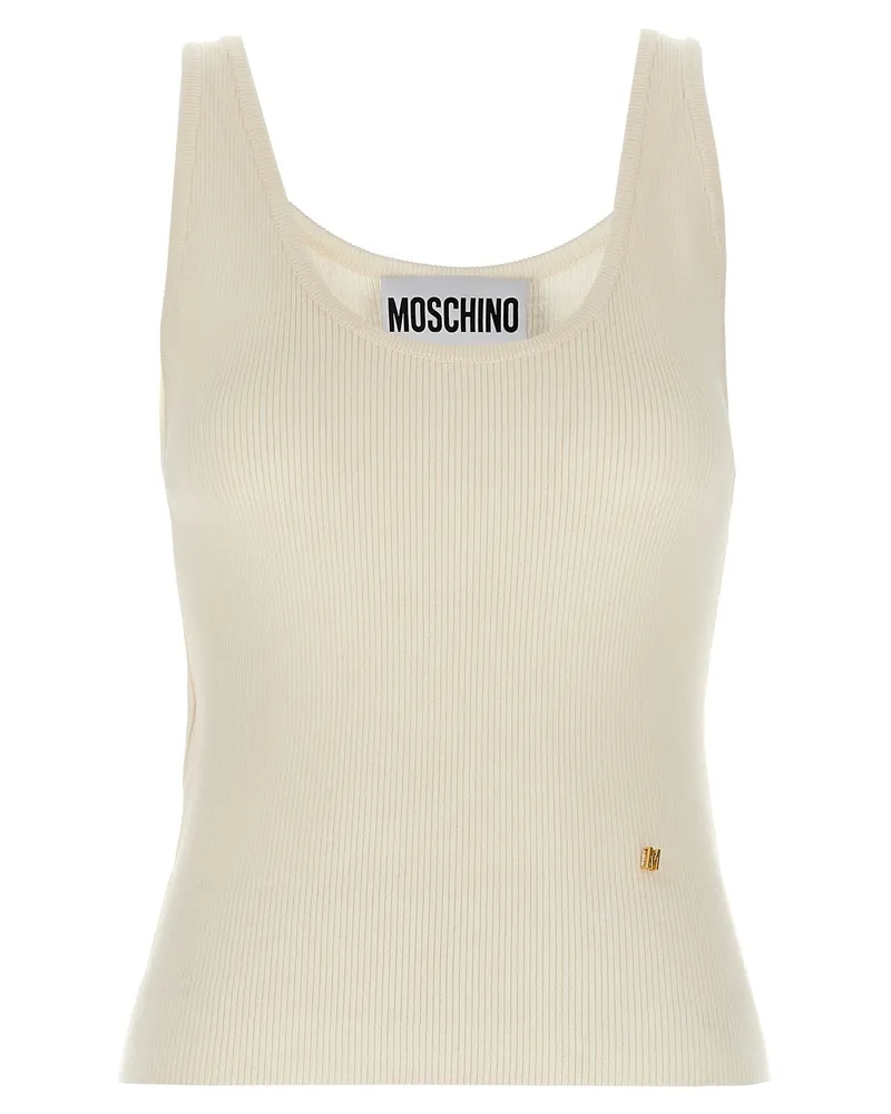 Moschino Strickoberteil White