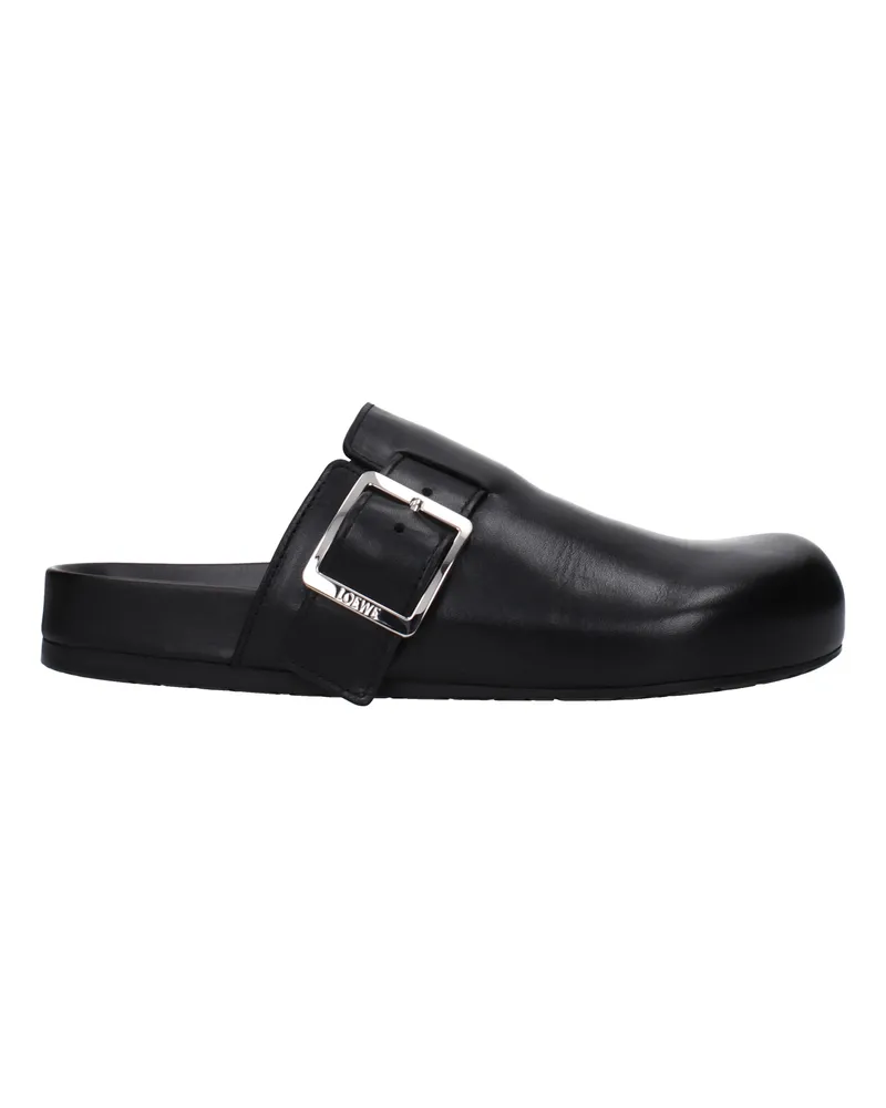 Loewe Hausschuhe und Clogs Ease Herren Leder Schwarz -