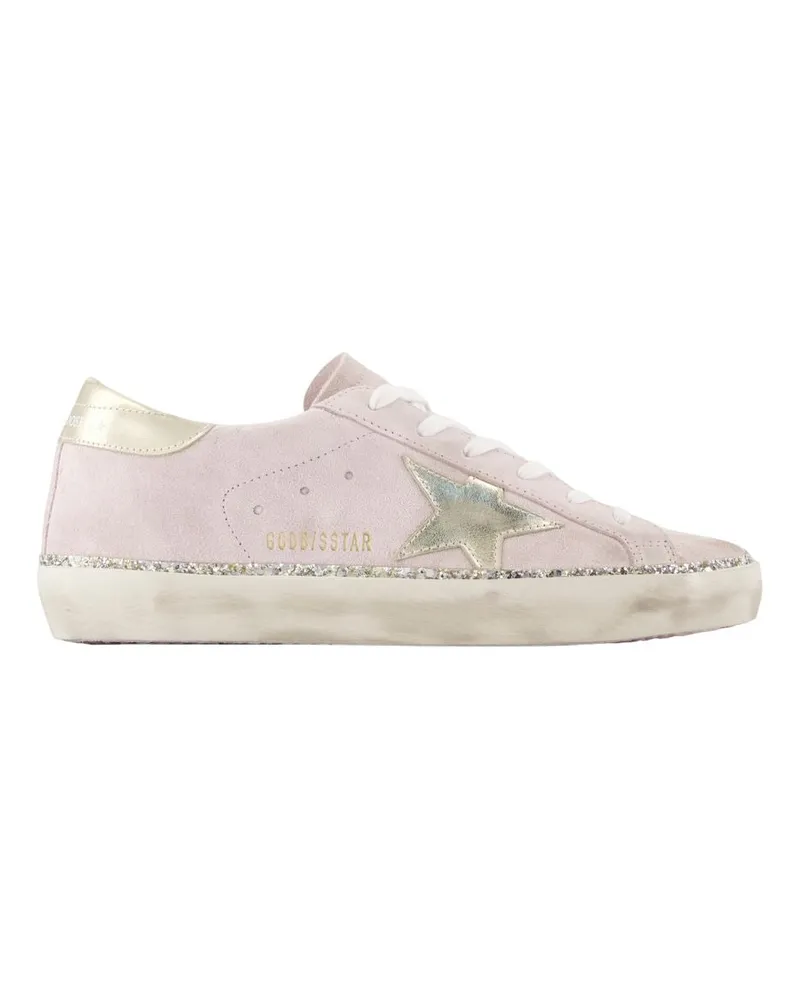 Golden Goose Superstar -Sneaker  Deluxe Marke Leder rosa Pink