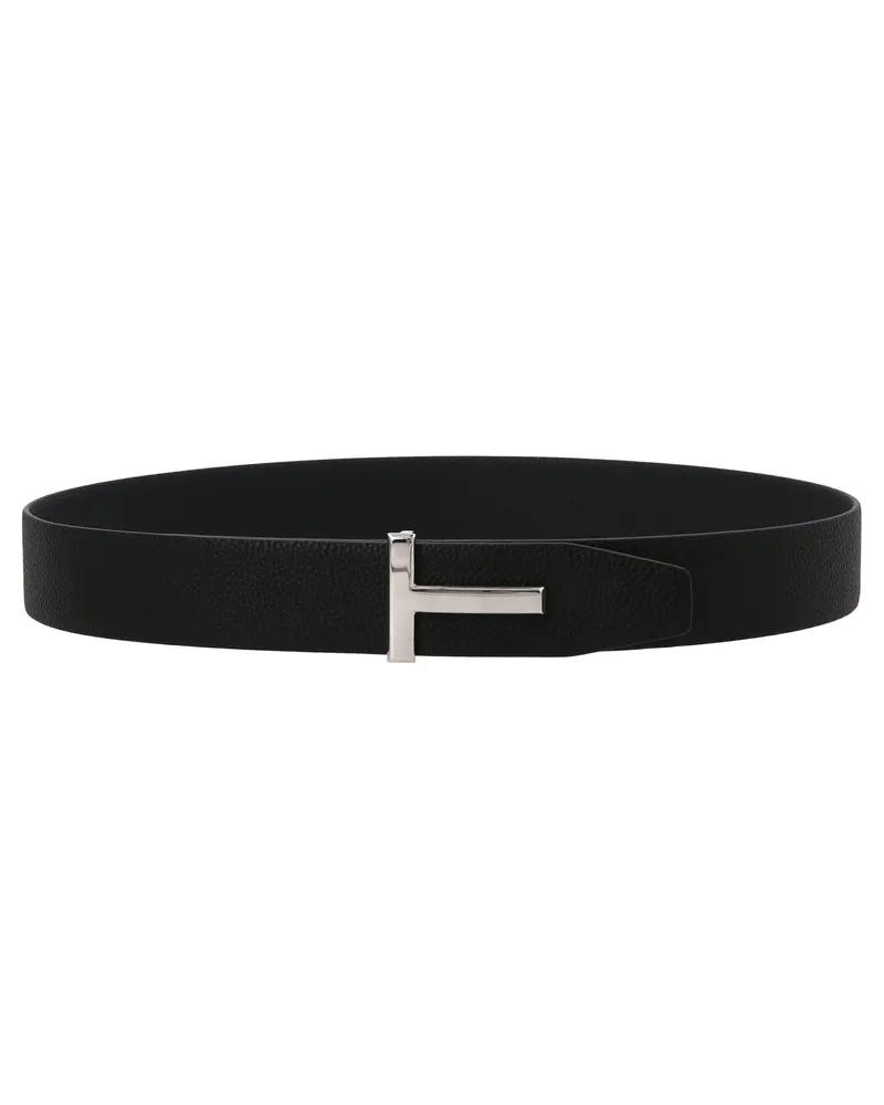 Tom Ford Logo reversibler Gürtel Multicolor