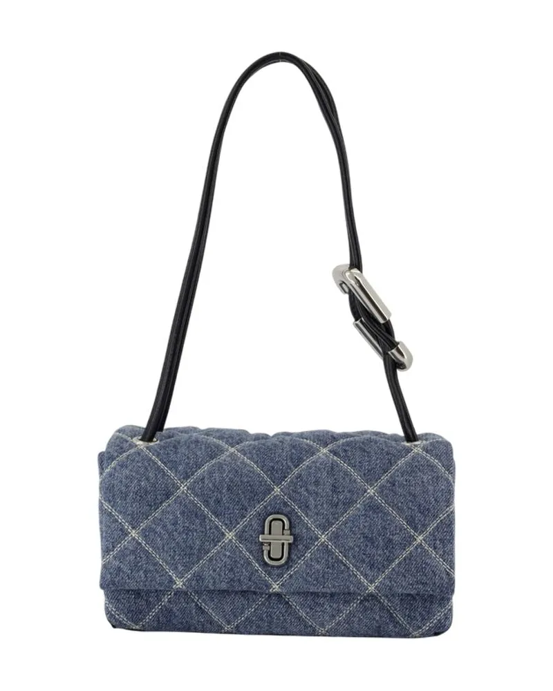 Marc Jacobs Der Mini -Dual -Geldbeutel  Baumwollblau Blau