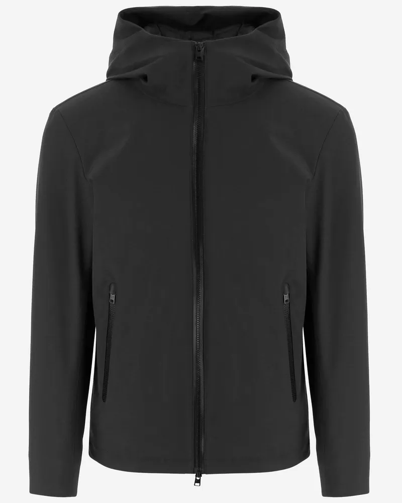 Woolrich Stretch Nylonjacke Black