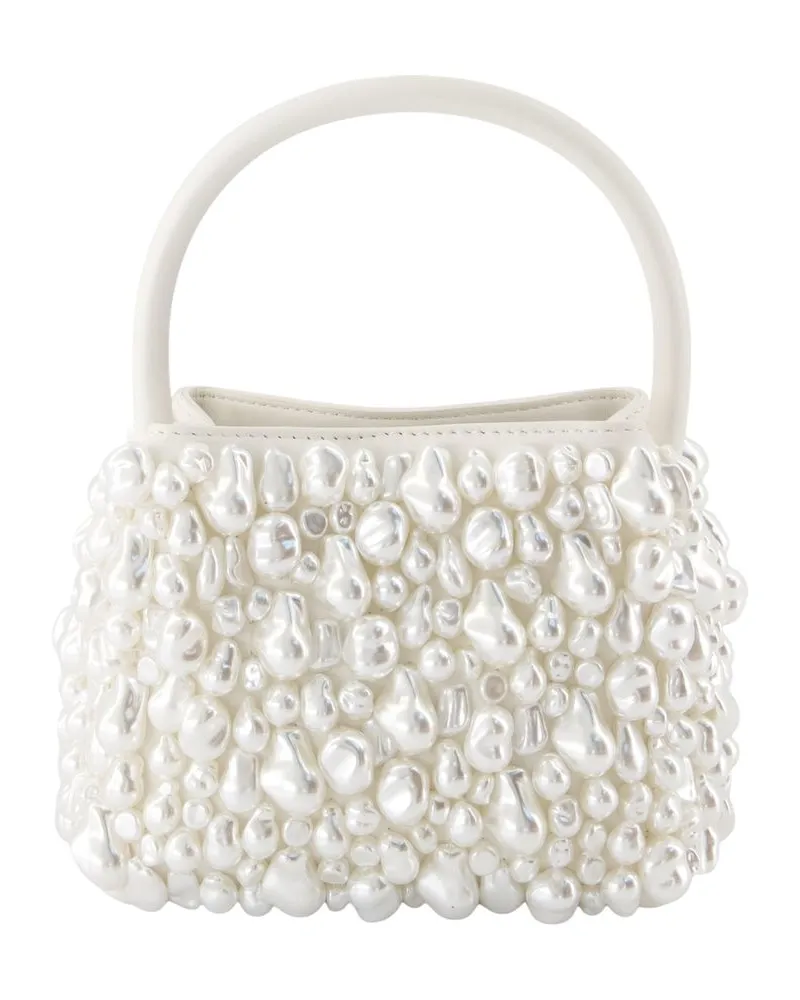 Cult Gaia Solene Top -Griff -Bag -Kult Gaia Synthetic White Weiß