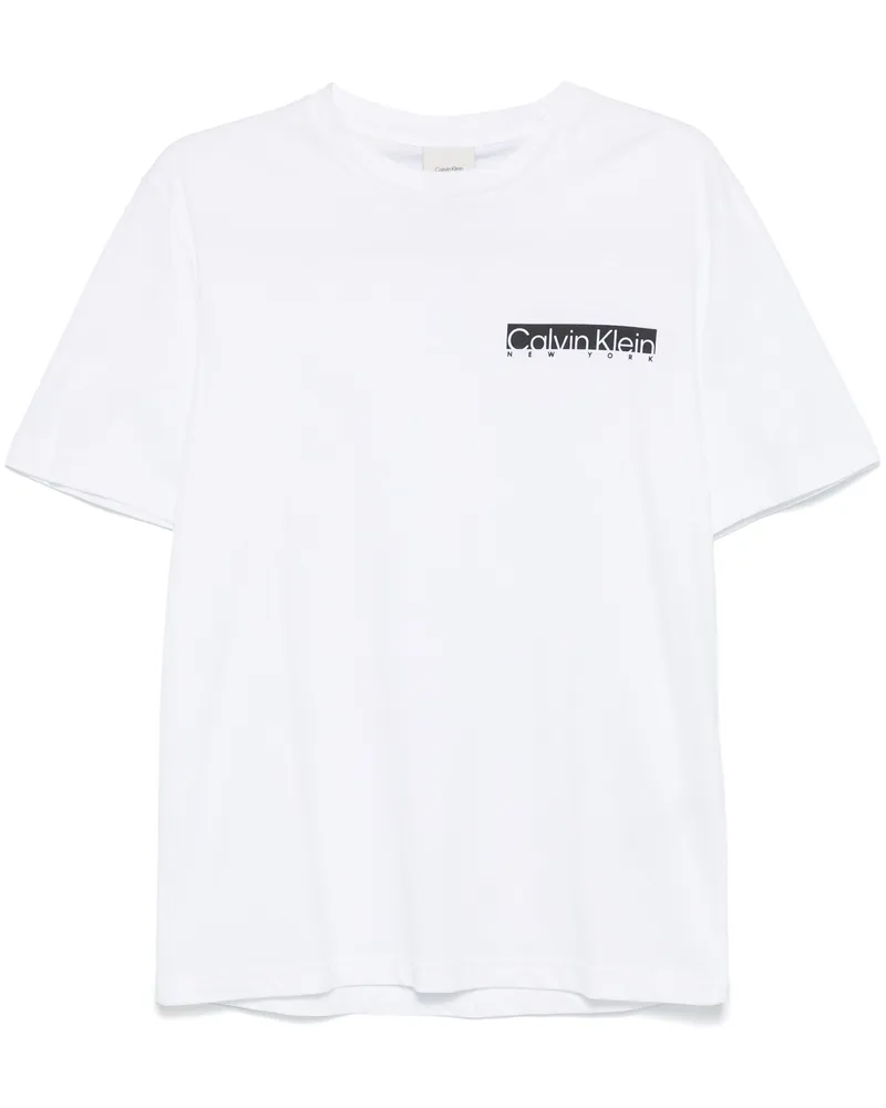 Calvin Klein T-Shirt mit Druck White
