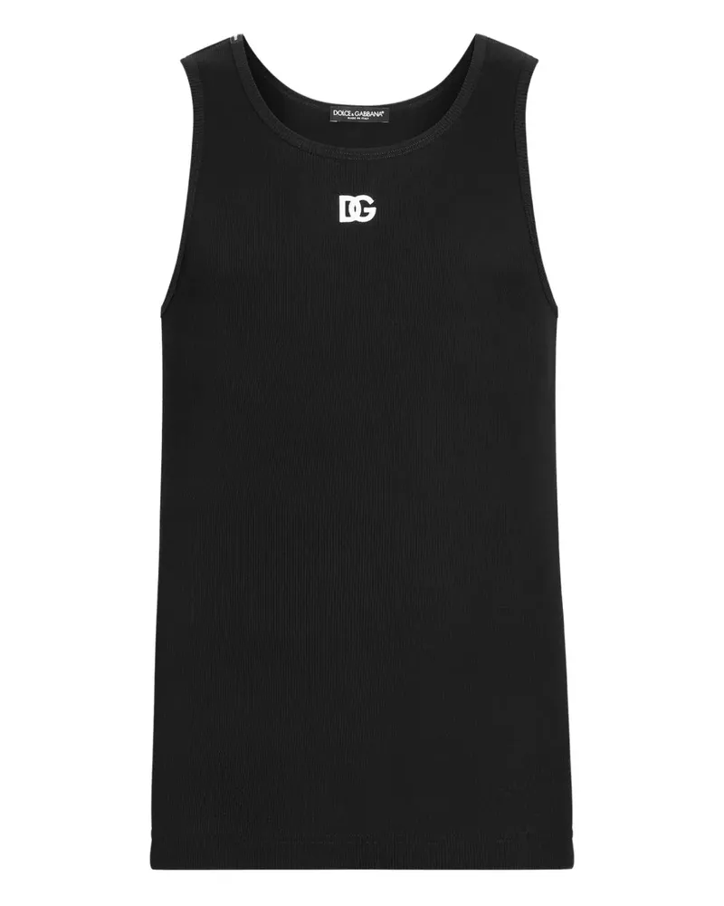 Dolce & Gabbana Baumwoll -Tanktoper N0000
