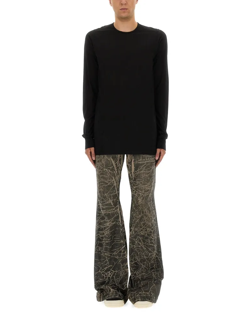 DRKSHDW by Rick Owens Langarm T -Shirt Black