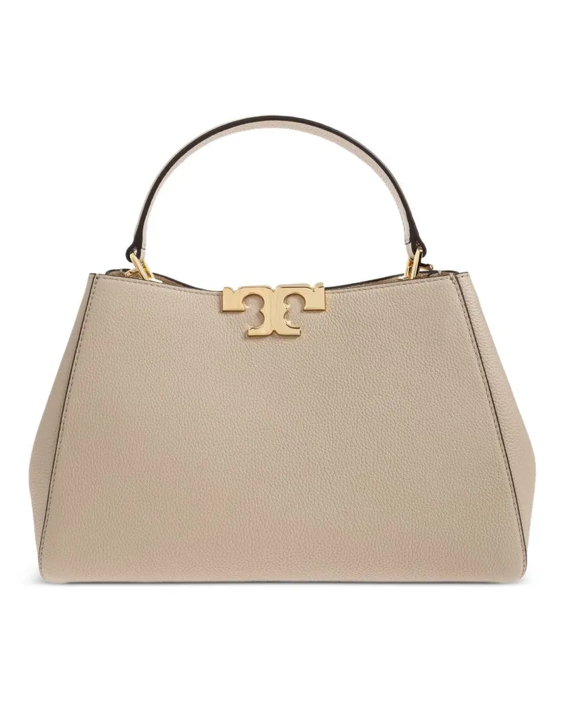 Tory Burch Eleanor mittelgroße Leder-Umhängetasche White