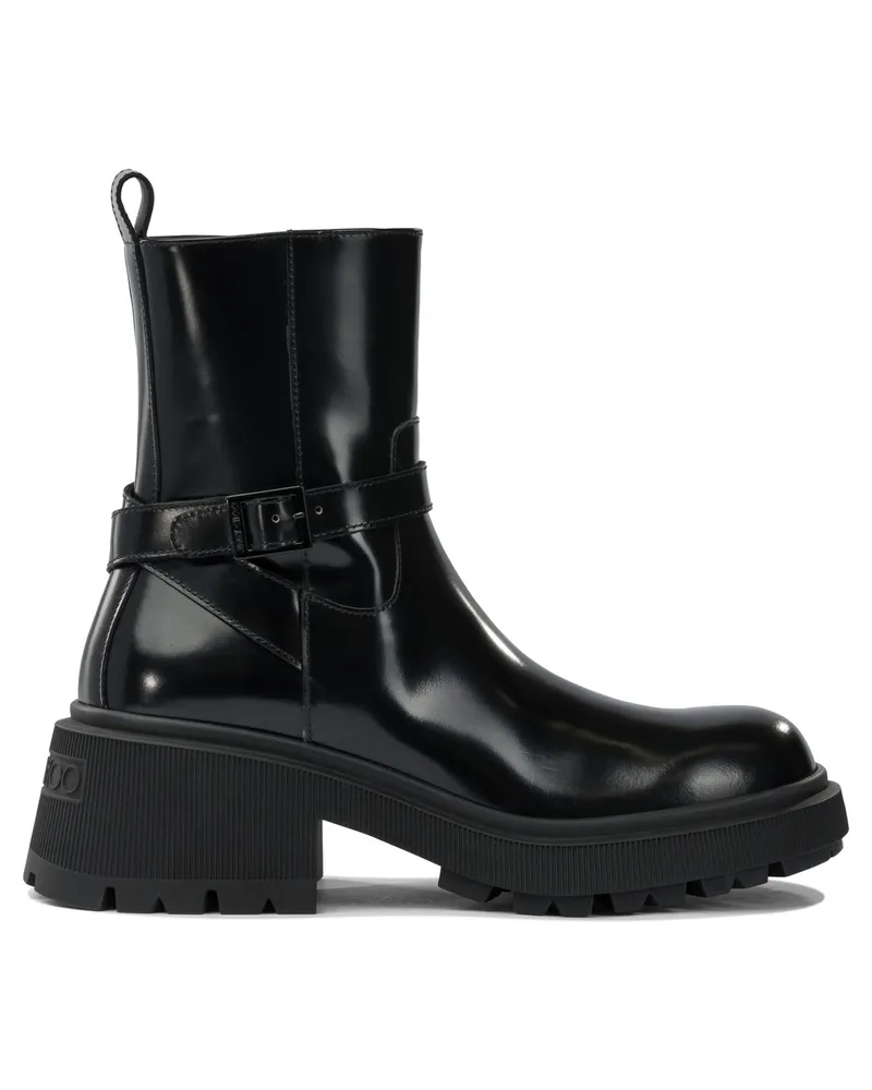 Jimmy Choo Conny Flat“ Stiefeletten Black