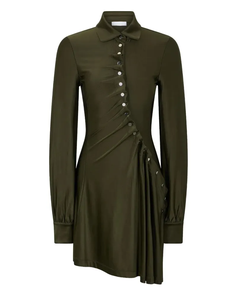 Paco Rabanne drapiertes Kleid mit Verzierung P319
