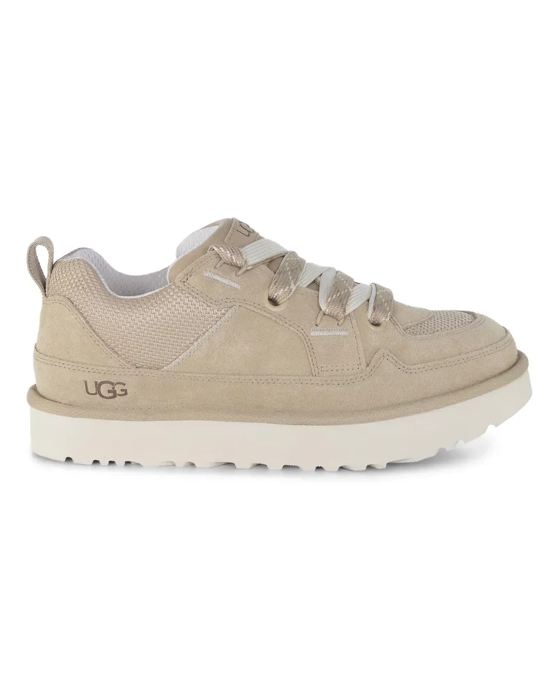 UGG Turnschuhe aus Wildlederleder Sand