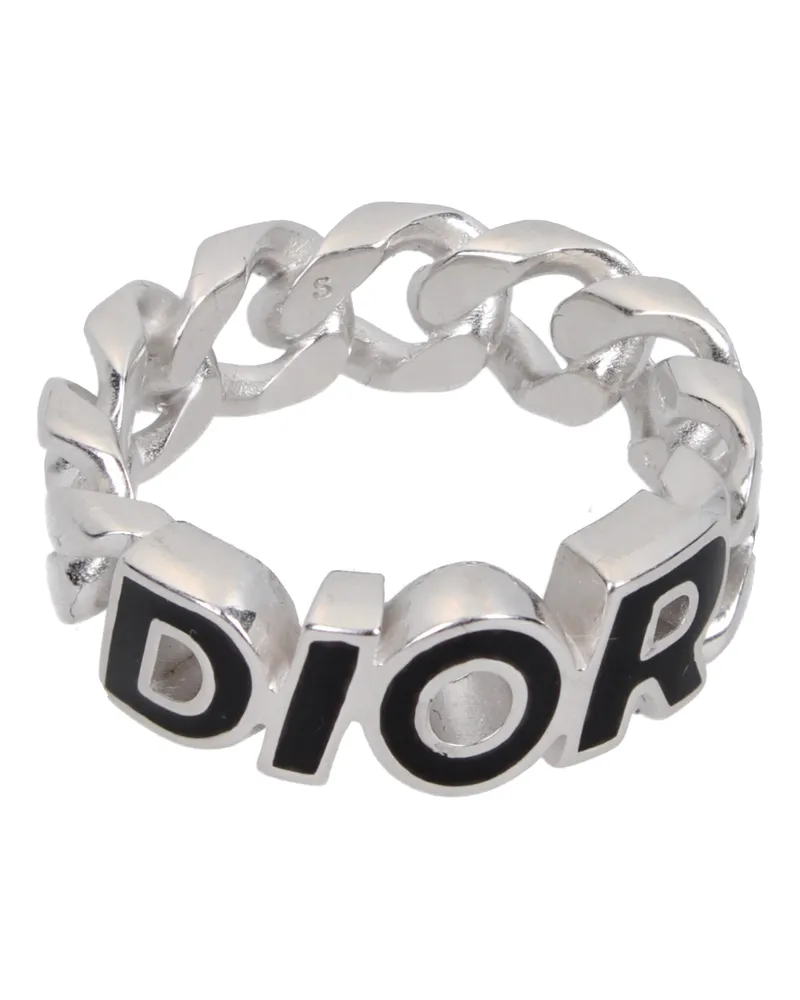 Dior Herrens Ringe Silber Silber -
