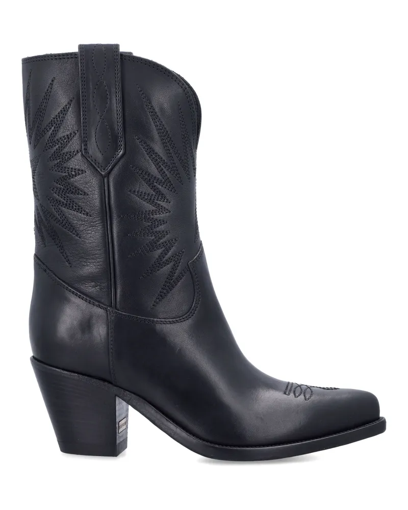 Golden Goose Golden Gans flache Schuhe schwarz Black
