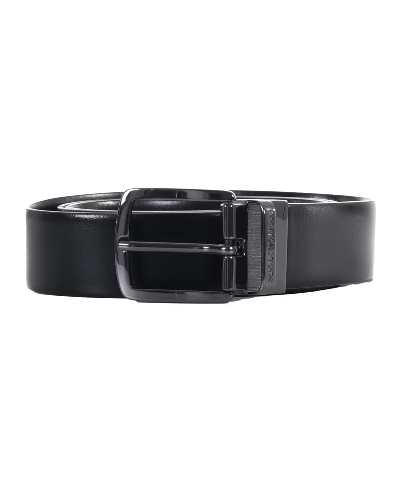 Emporio Armani reversibler Gürtel Black