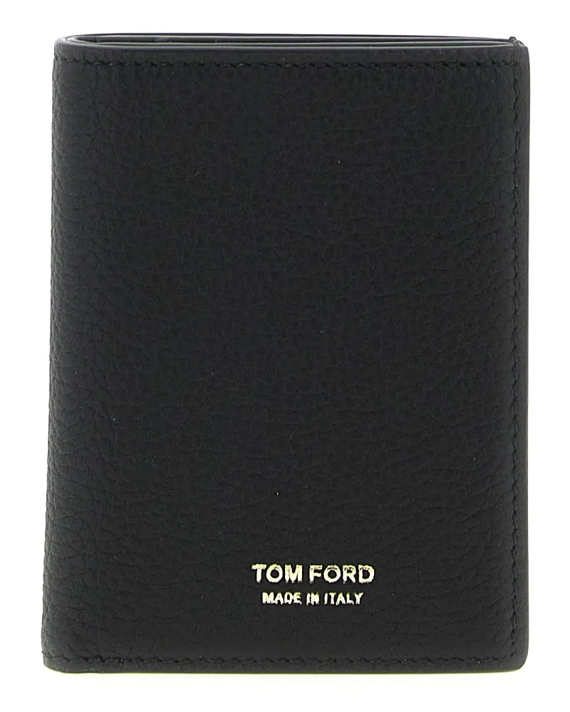 Tom Ford faltbarer Kartenhalter Black