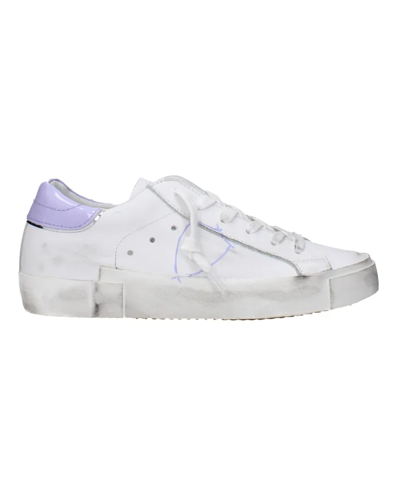 Philippe Model Sneakers PRSX Womens Leder weiß/lila -