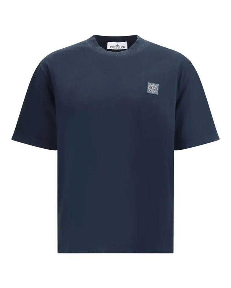 Stone Island T -Shirts und Polos Blau Blue