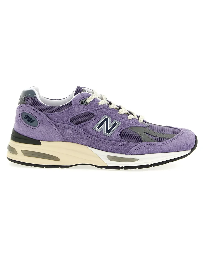 New Balance Neues Gleichgewicht 'Made in Großbritannien 991 V2' Sneakers Purple