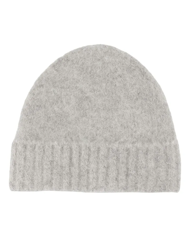 Samsøe & Samsøe Sajeanne Beanie Samsoe Samsoe Wolle grau Grau