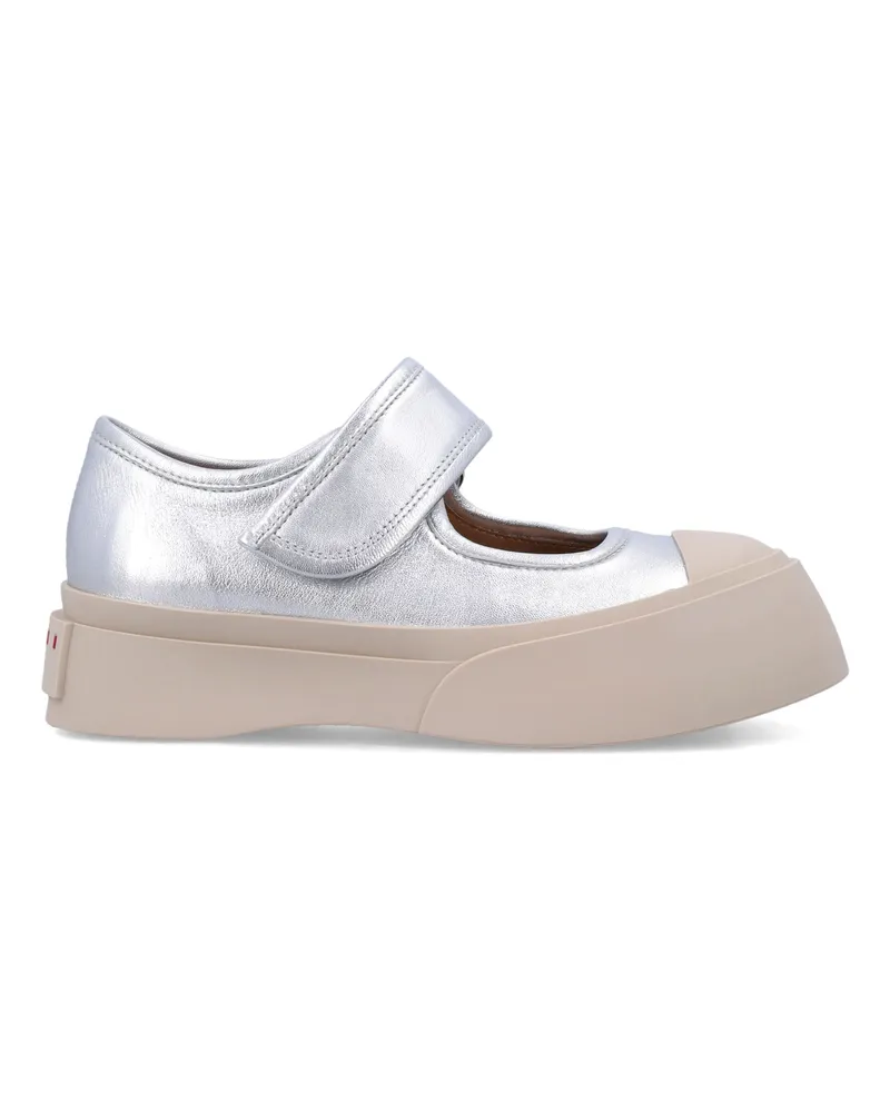 Marni Sneakers Silber Silver