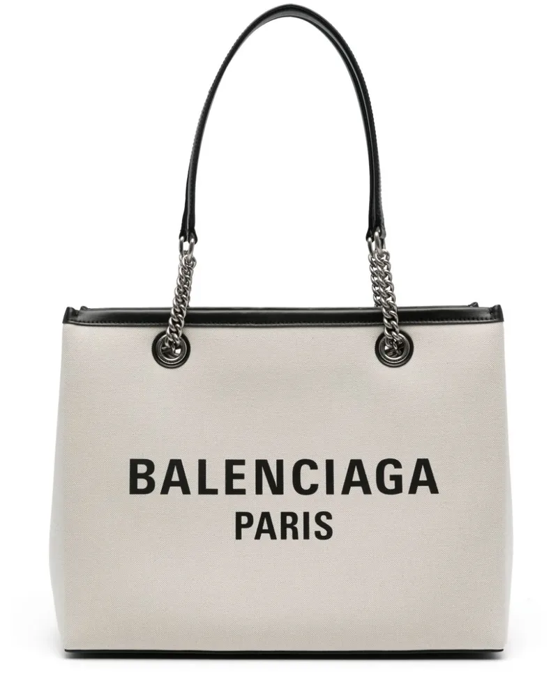 Balenciaga Duty Free Medium Tote Tasche Beige