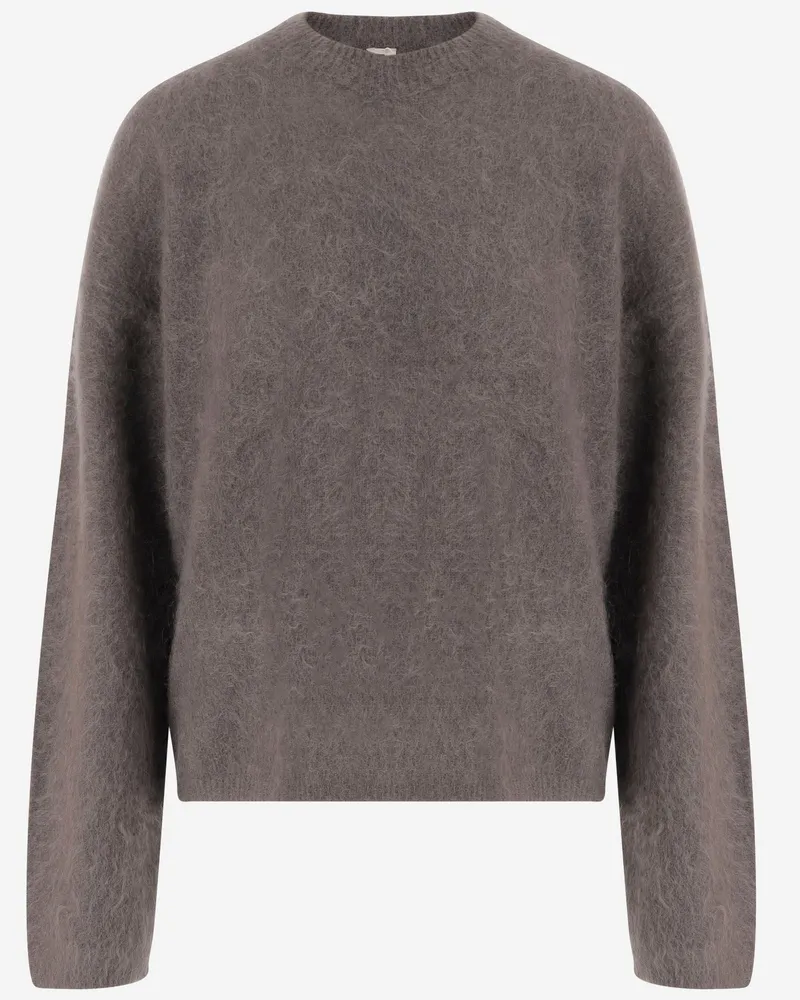 The Garment Stretch-Sweatshirt aus Mohairmischung Grey
