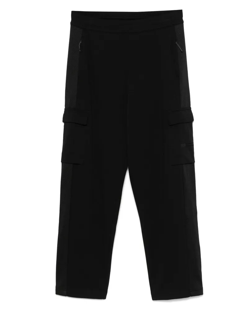 EA7 Cargo Cotton Mischhose Black