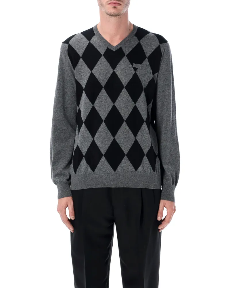 Ferragamo Pullover Charcoal