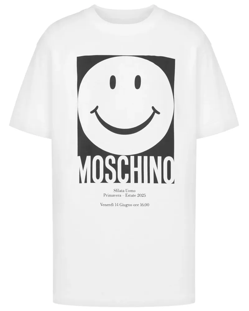 Moschino T -Shirt mit Druck 1001