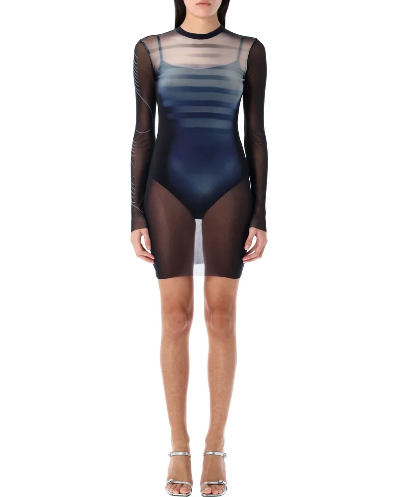 Jean Paul Gaultier Kleider blau Blue