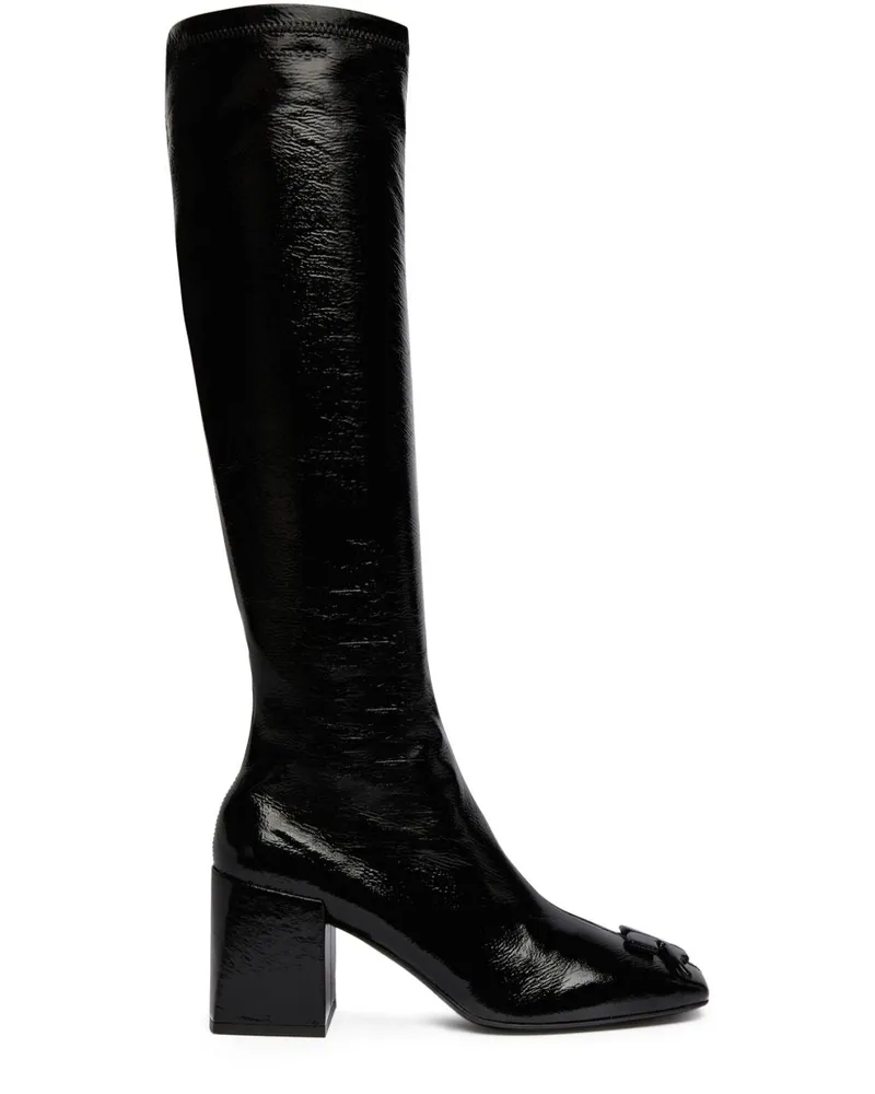 Courrèges Courreves Boots schwarz Black
