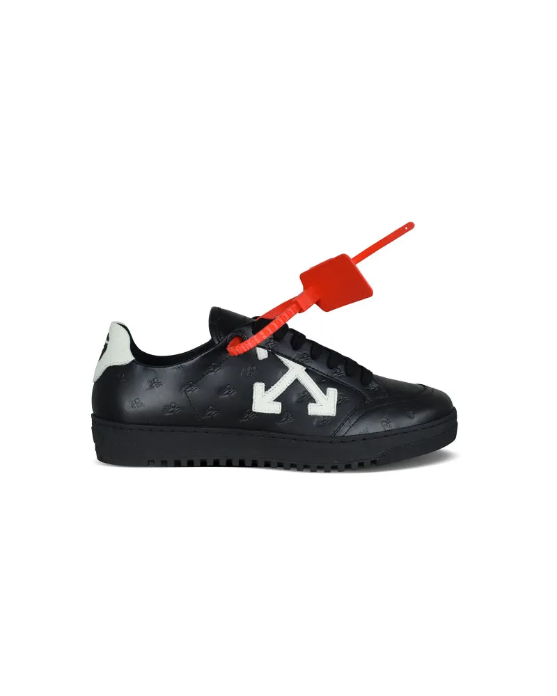 OFF-WHITE Off weiße, vulkanisierte Turnschuhe Black
