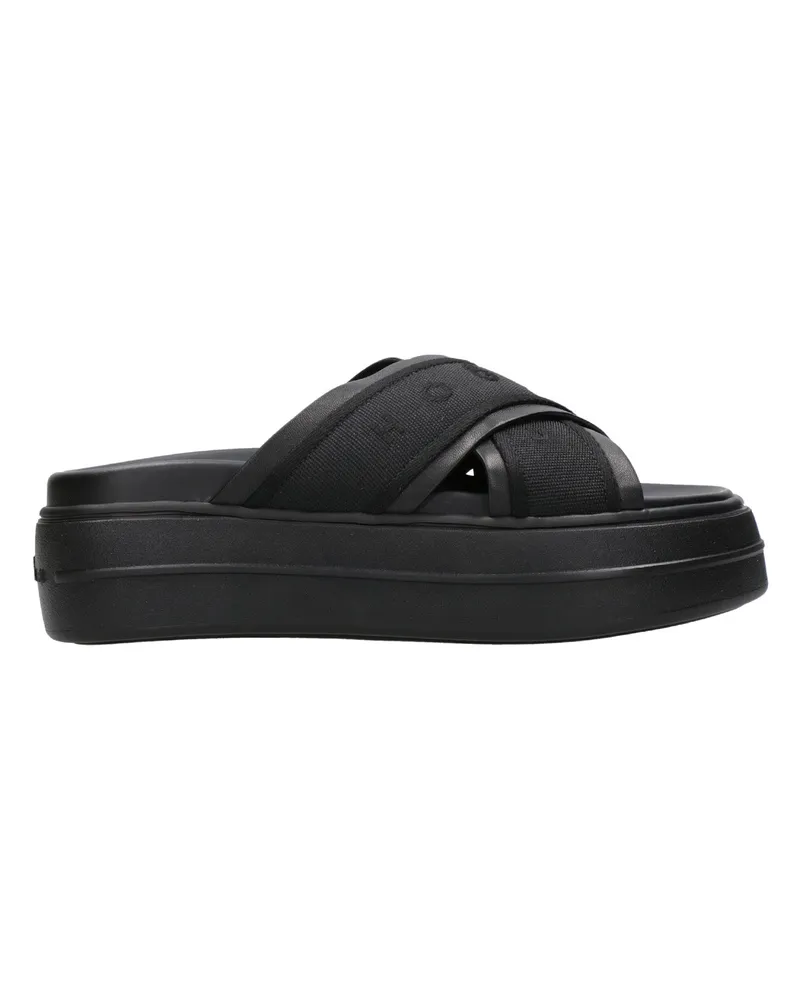 Hogan Sandalen schwarz Black