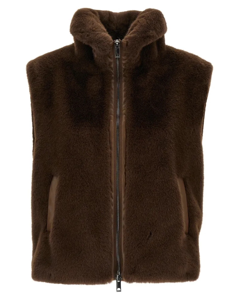 Pinko Deyn' Weste Brown