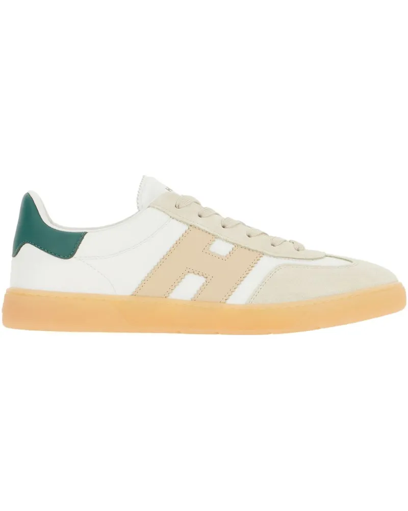 Hogan flache Schuhe weiß White