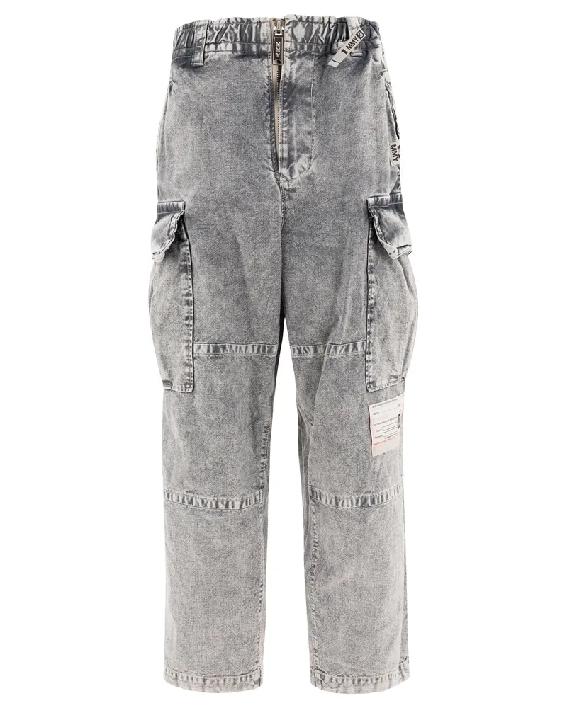 MIHARAYASUHIRO Militär" Frachtjeans Grey