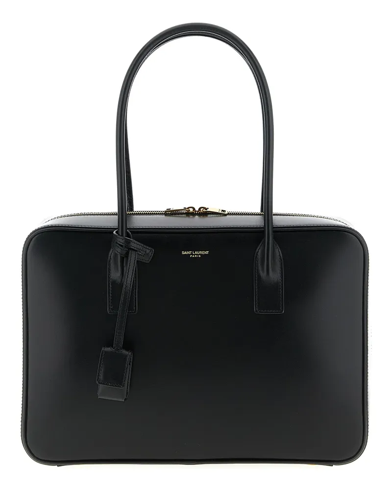 Saint Laurent Sac De Jour In Box“ Umhängetasche Black