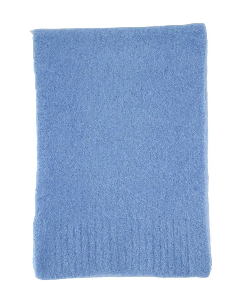 Samsøe & Samsøe Sajeanne Schal Samsoe Samsoe Wolle Blau Blau