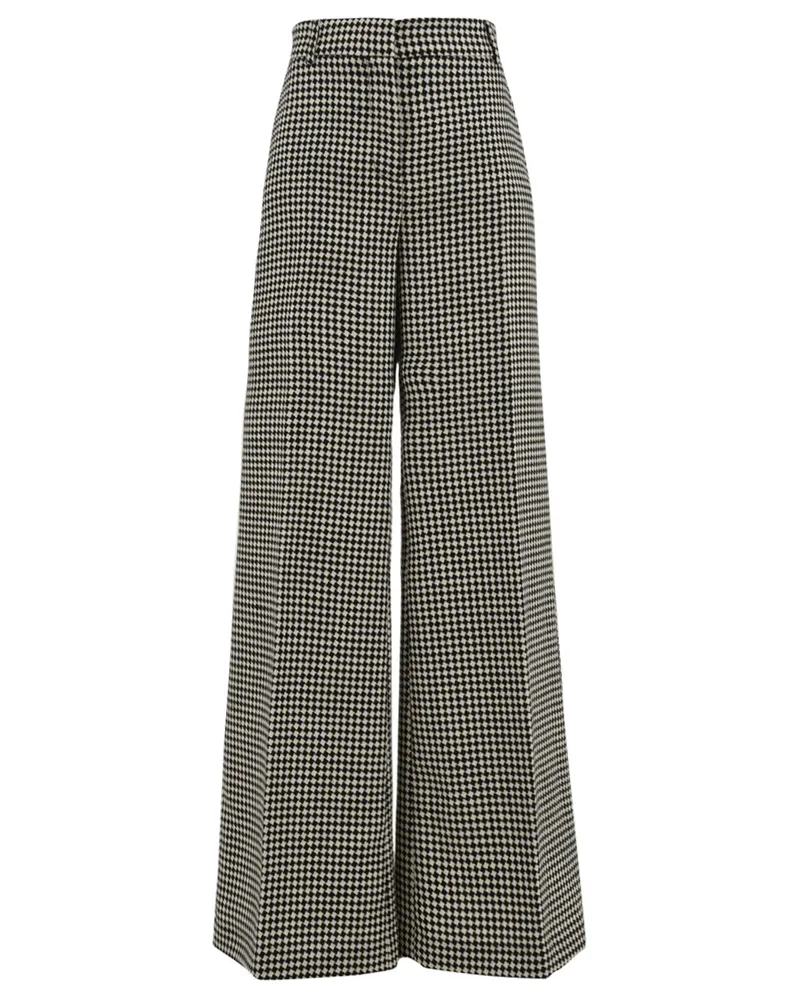 DOUUOD Hosen schwarz Black