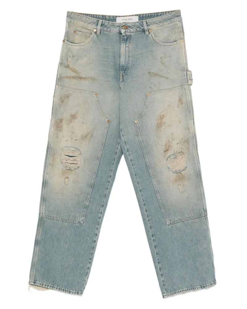 Golden Goose Goldene Gänsejeans blau Blue
