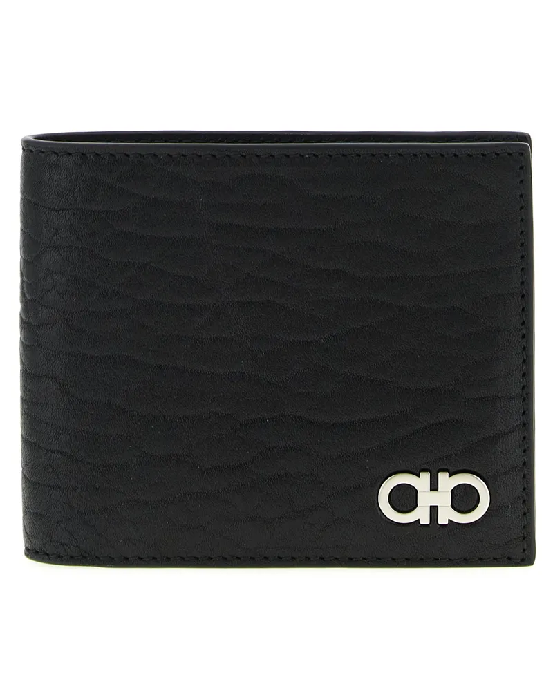 Ferragamo Gancini“-Geldbörse Black