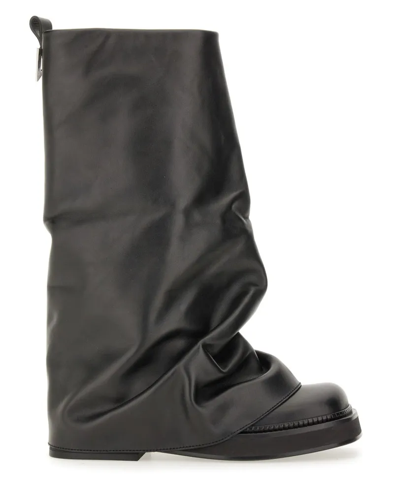 ATTICO Der Attico Combat Boot "Robin Black
