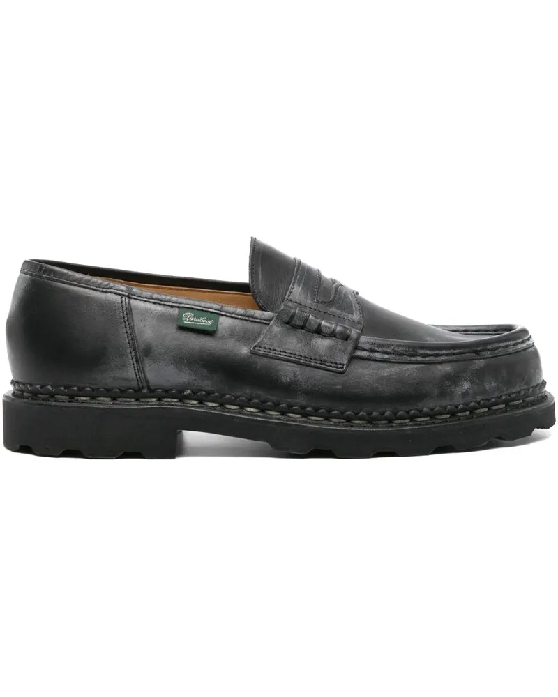 Paraboot Reims -Leder -Ladung Black