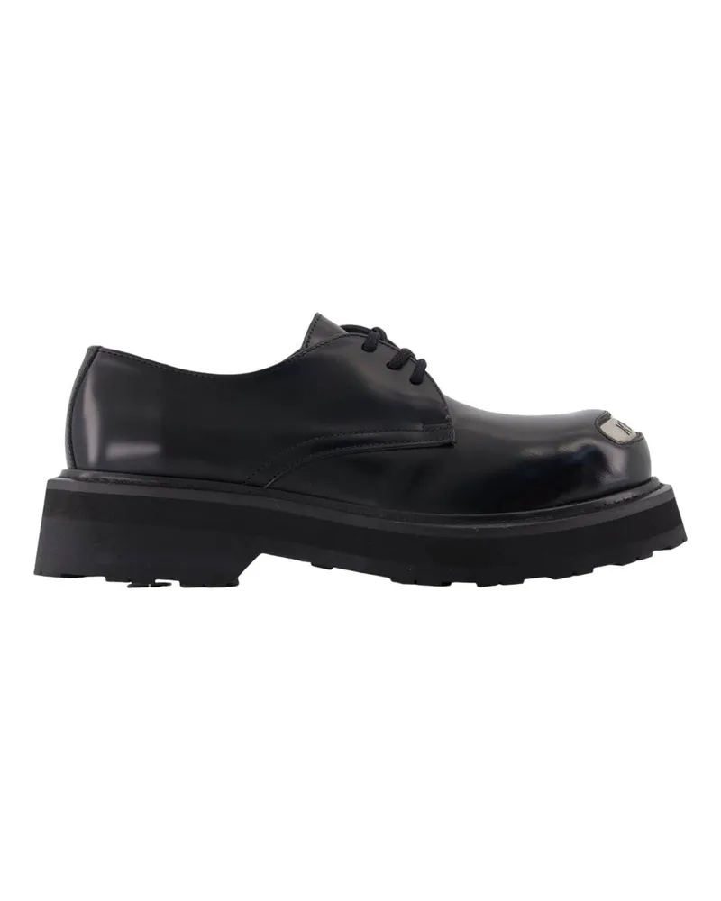 Kenzo New  Smile Derbies Kenzo Leder schwarz Black