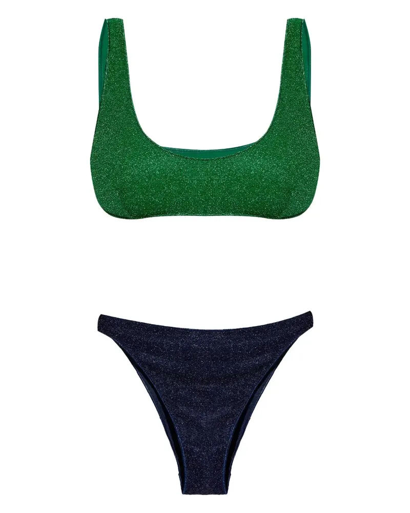 Oséree Oseee Bikini Lamé Emerald