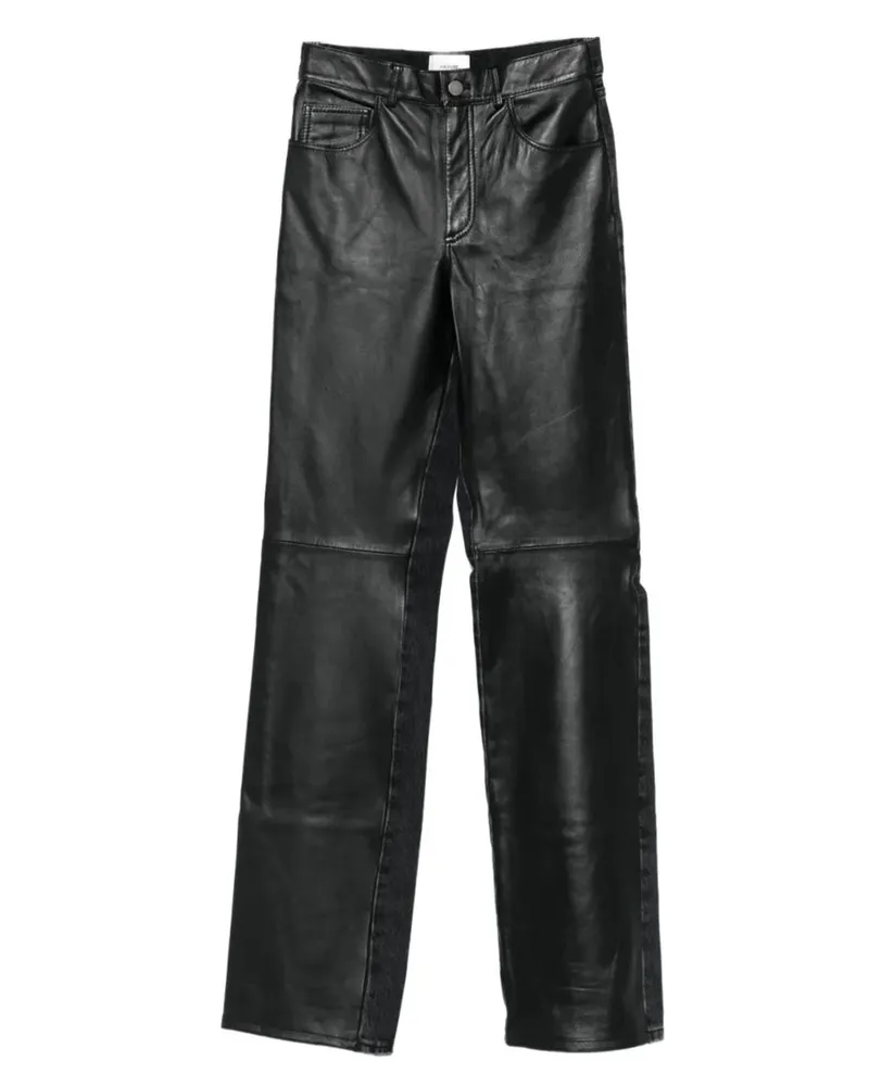Haikure Leder-Einsatzhose Black