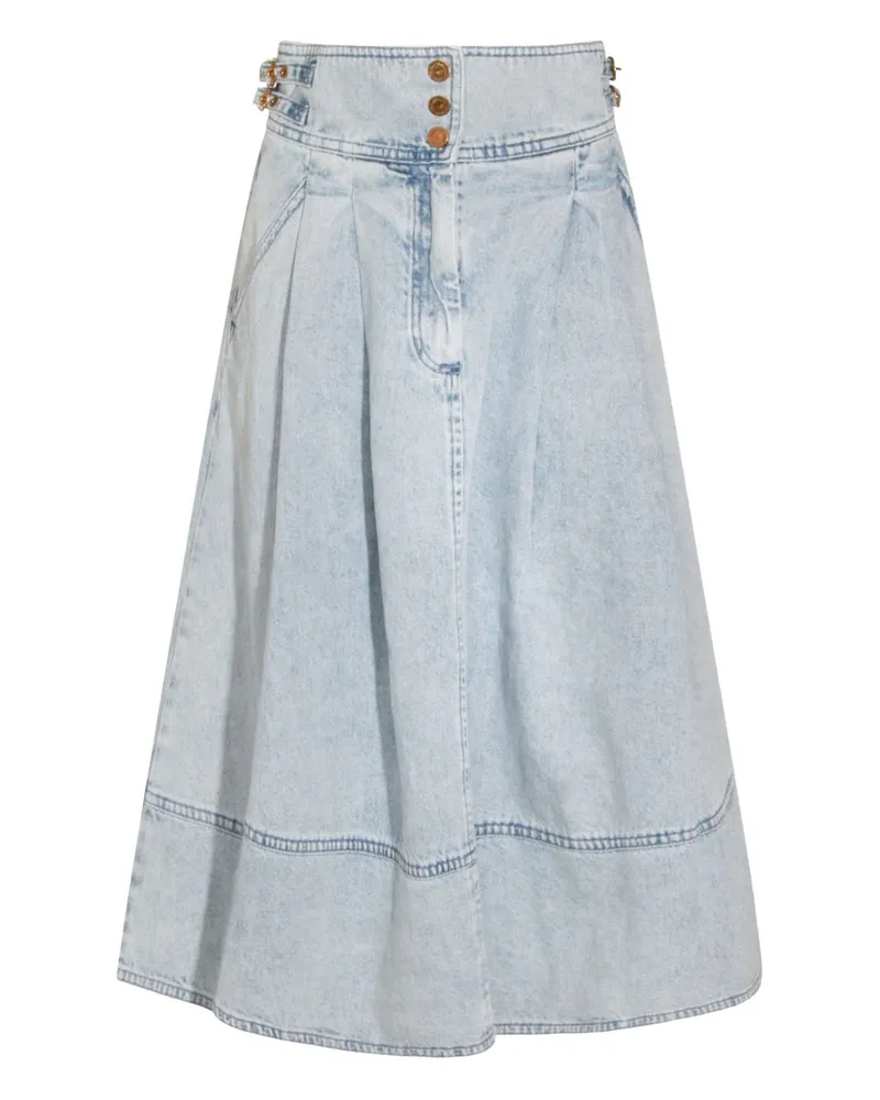 Zimmermann Jeans-Maxirock Clear